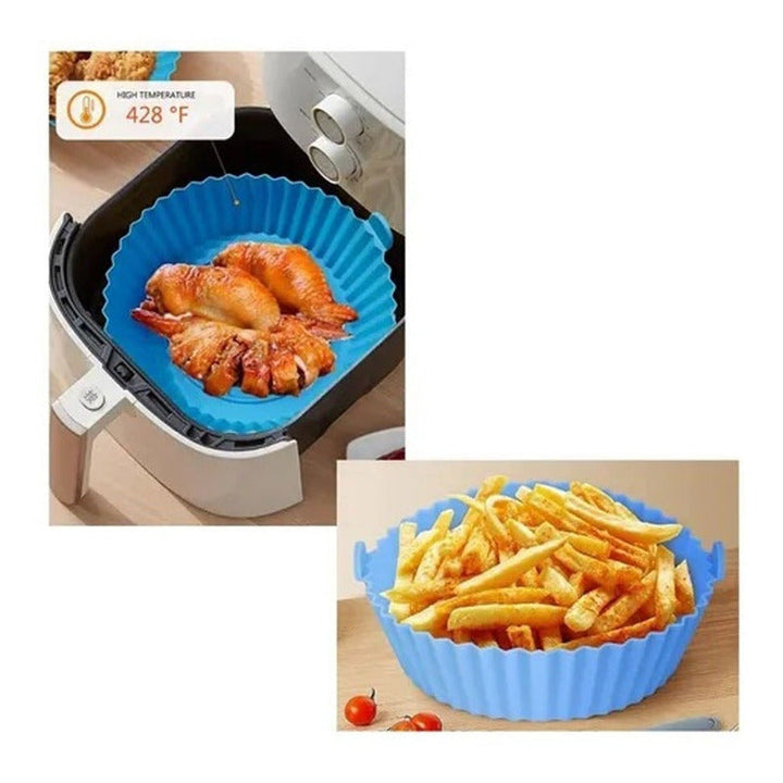 Canastilla Silicona Olla Freidora Air Fryer Reutilizable