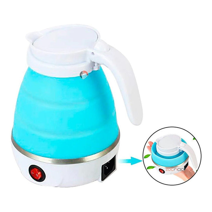 Calentador Eléctrico Plegable Portable Hervidor De Liquido Color Rosa Pálido 110v