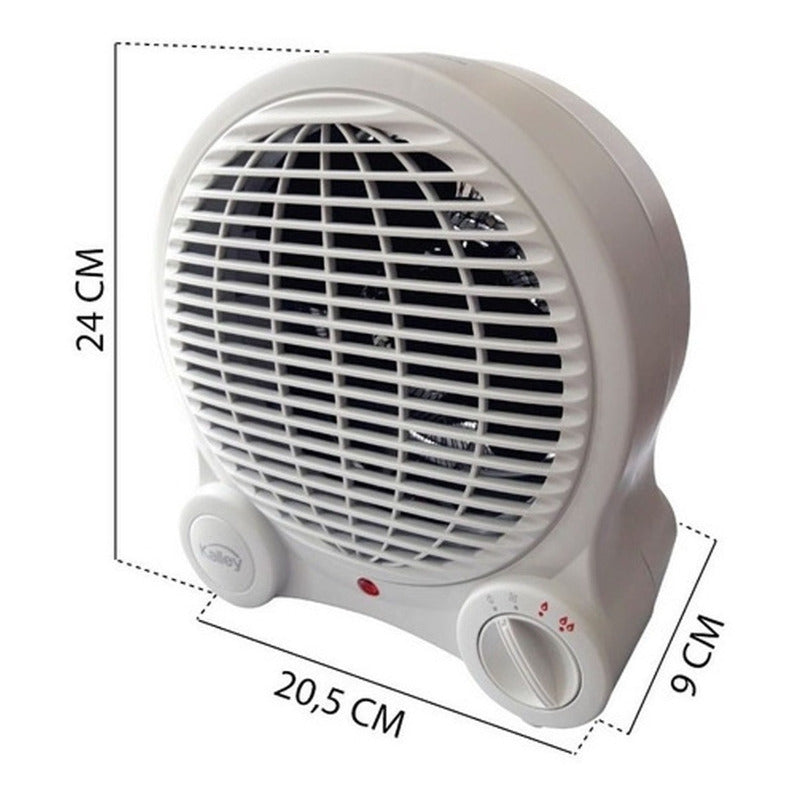 Calentador De Ambiente K-ca18 De Kalley 900w 1500w Original