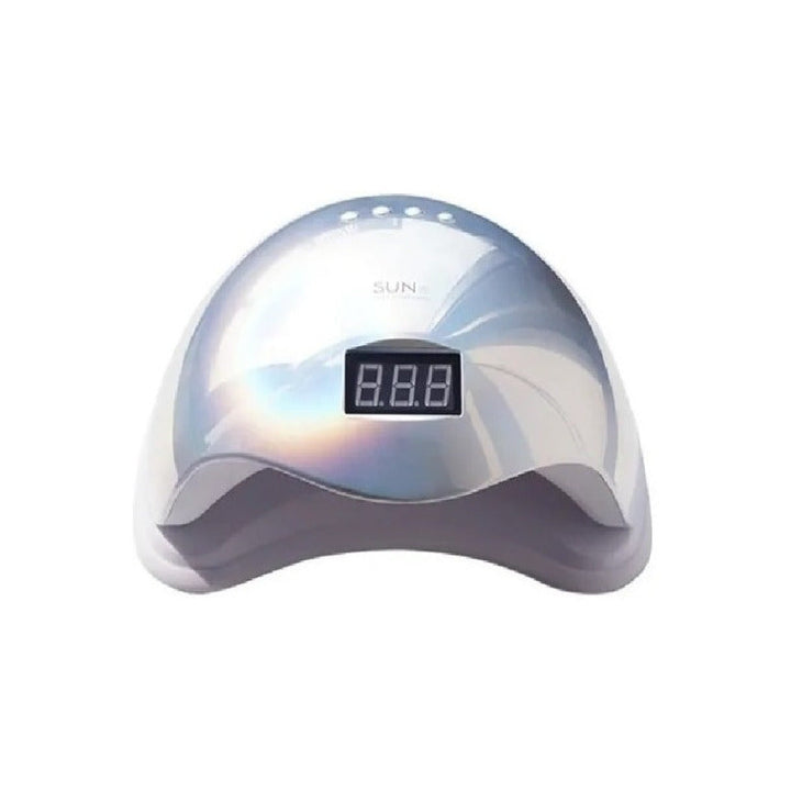 Lampara Para Uñas Metalizada Secador Led/uv 48w Temporizador