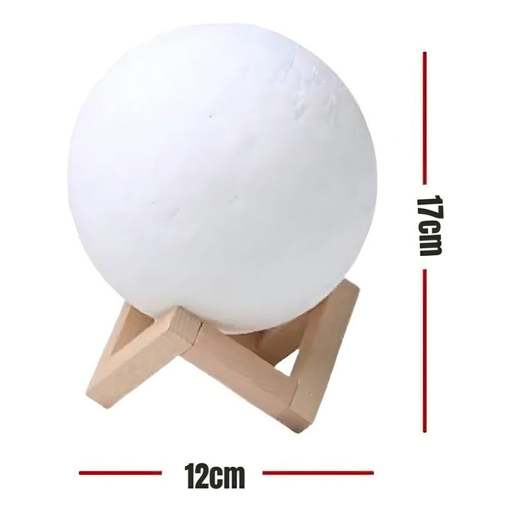 Humificador Difusor Aroma Lámpara Luna Luces Led Eléctrico Color Segun Disponibilidad 110v