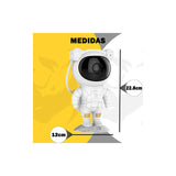 Proyector Lámpara Luz Led Galaxia Astronauta Ho442 Color De La Estructura Blanco
