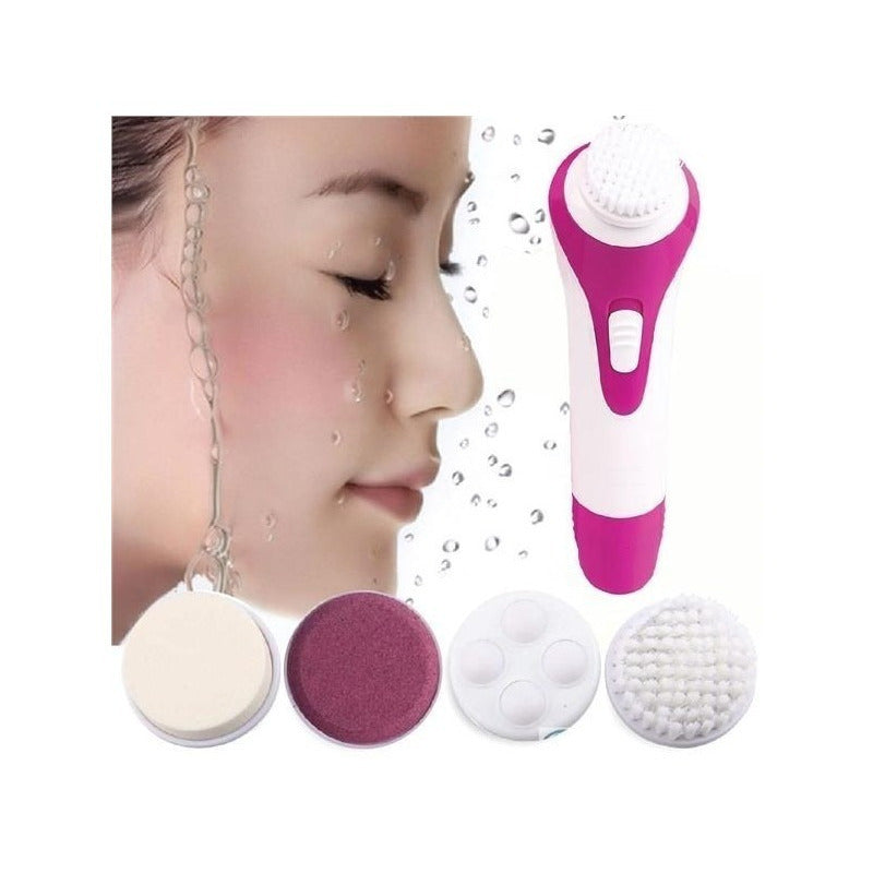 Spa Facial Mini Masajeador Electrico Para La Cara 5 En 1