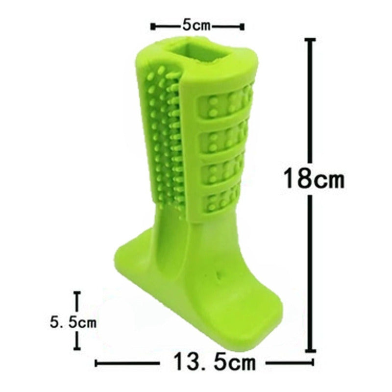 Combo Mascotas Guante Cepillo + Juguete Limpia Dientes