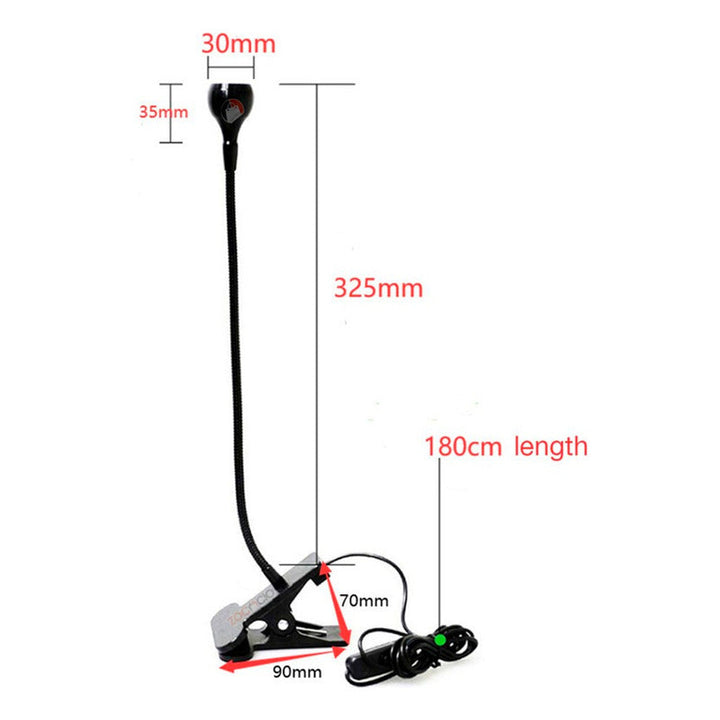 Lampara Uv Led De Secado De Uñas Brazo Flexible Y Clip Color