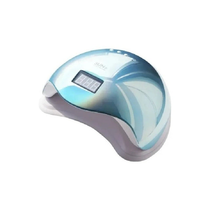 Lampara Para Uñas Metalizada Secador Led/uv 48w Temporizador