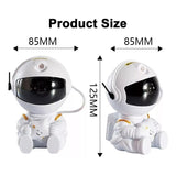 Lámpara De Proyector Galaxias Astronauta Luz Nocturna