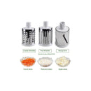 Molino Rayador Multiusos Picador De Verduras 3 En 1 Color Verde