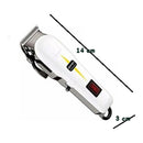 Máquina Recortadora Inalámbrica Profesional Gm-6661 Blanca