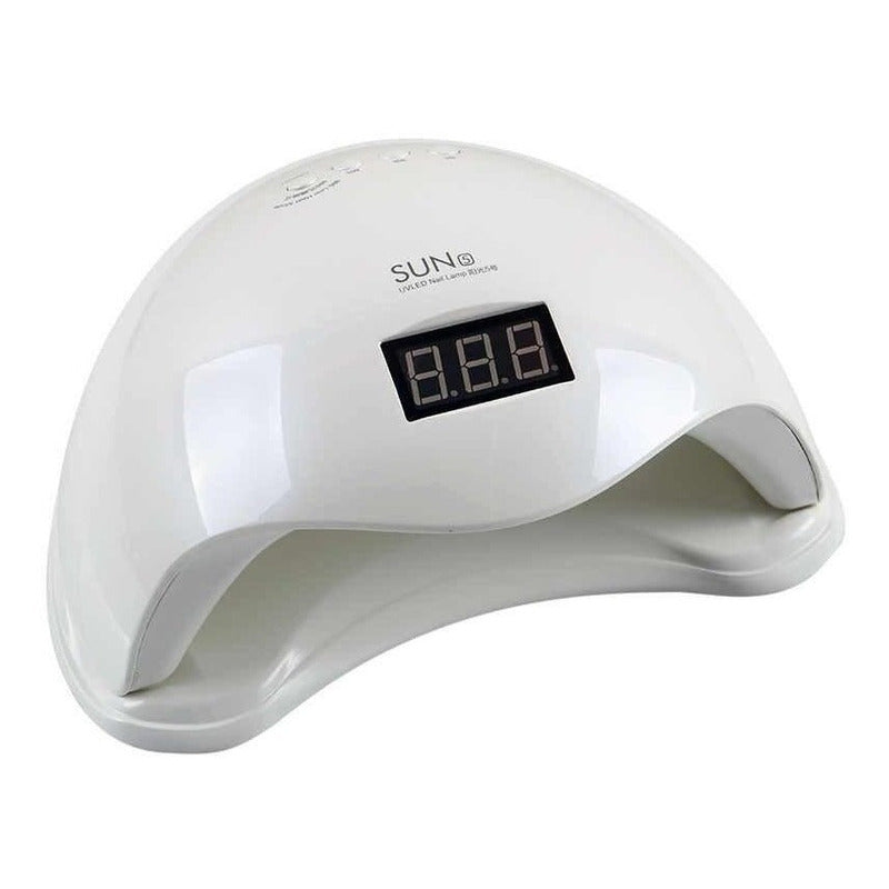 Secador Esmalte Gel Acrilica Uv Lampara 18led 36w Digital Color Blanco 110v/220v