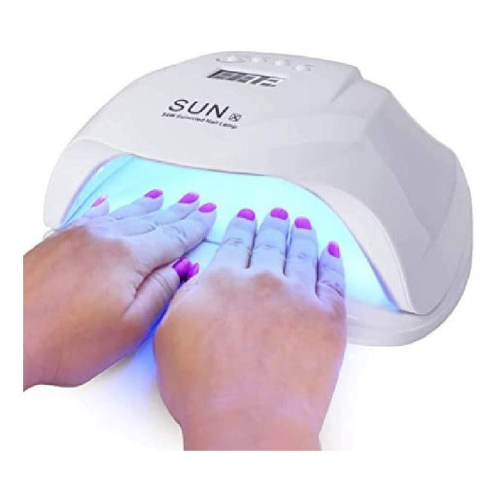Lampara Led-uv De Uñas Secado Rápido 54watts Nueva