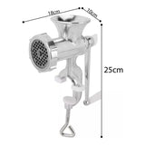 Molino Carne Manual Ajustable Acero Inoxidable Granos