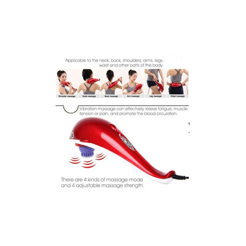 Masajeador Corporal Infrarrojo Vibrador Delfin  Iu-103219