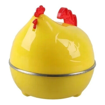 Gallina Electrica Cocinador Hervidor De 7 Huevos A Vapor Fit Color Amarillo