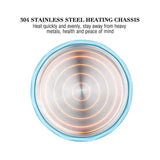 Calentador Eléctrico Plegable Portable Hervidor De Liquido Color Rosa Pálido 110v