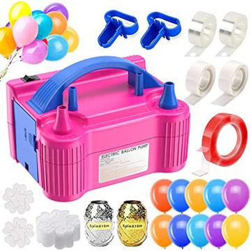 Inflador Eléctrico De Bombas Globos Inflar Decorar Fiestas