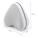 Almohada Para Piernas Rodillas Cojín Ortopédico Ergonómico Color Blanco