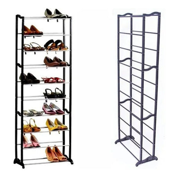 Organizador De Calzado Zapatos 30 Pares Zapatero 10 Niveles