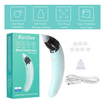 Aspirador Nasal Para Bebes, Sacamocos, Extractor Electrico