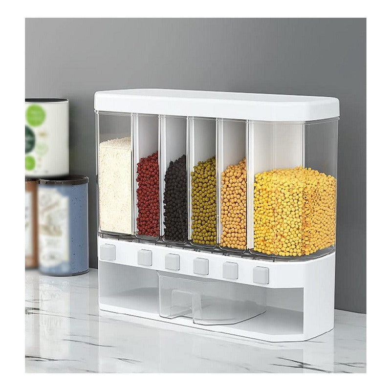 Dispensador Organizador De Granos Y Cereales Alta Calidad