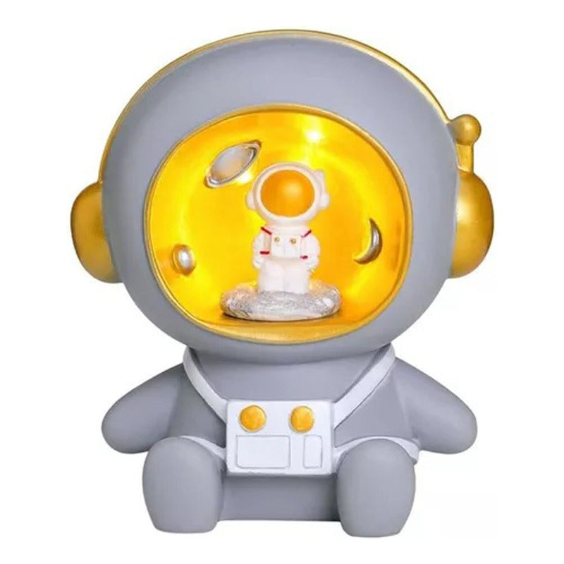 Estilo Moderno Luz De Noche Hucha Spaceman Craft Estatua