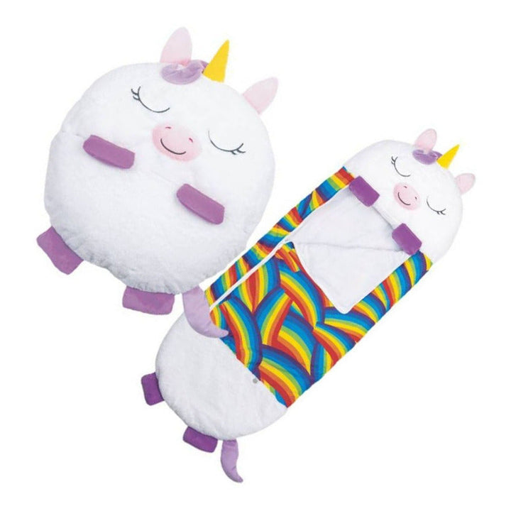 Sleeping Para Niños Bolsa Para Dormir Y Almohada Unicornio