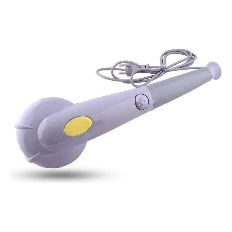 Masajeador Relajador Magic Massager 7 En 1 + Puntas Color Gris 110v