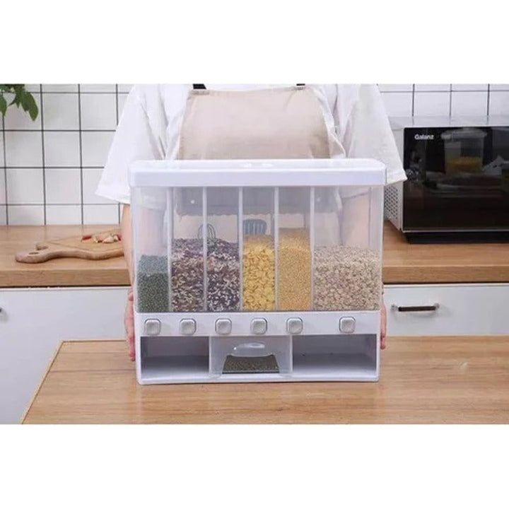 Dispensador Organizador De Cereales Y Granos Para Cocina