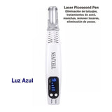 Laser Pico Second Pen Luz Azul Elimina Tatuajes Manchas Peca