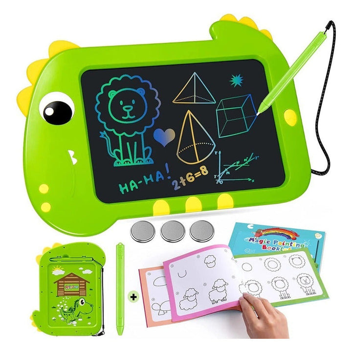 Tableta De Escritura Para Niños Lcd Tipo Dinosaurio 8,5 PuLG