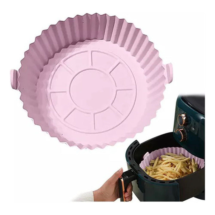Canastilla Silicona Olla Freidora Air Fryer Reutilizable