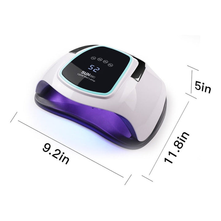 Lampara Led/uv Uñas 108 Wats Uñas De Gel Uv 108 W- 42 Led