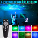 Lámpara De Proyector Galaxias Astronauta Luz Nocturna
