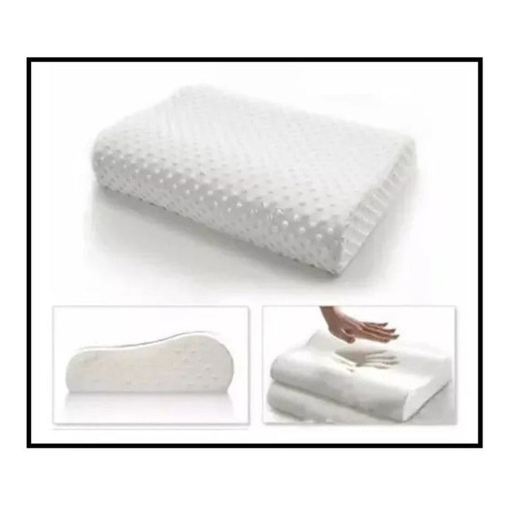 2 Almohadas Memory Pillow Ortopédicas Aloe Vera