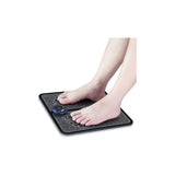 Tapete Estimulador Muscular Pulso Eléctrico Pés Pernas Usb C Color Negro 110v/220v