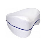 Almohada Para Piernas Rodillas Cojín Ortopédico Ergonómico Color Blanco