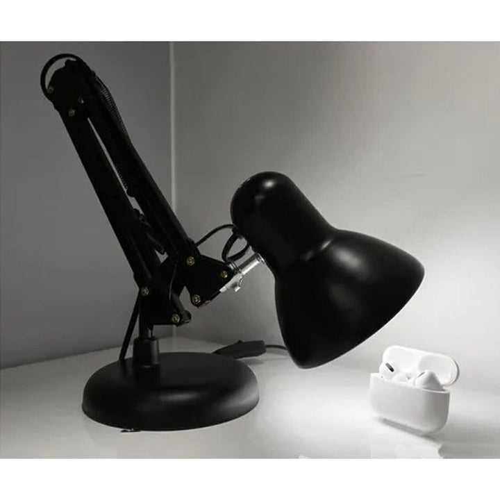 Lampara De Mesa Escritorio Brazo Flexible Metalica Ajustable