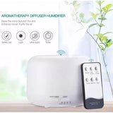 Humidificador Ambientador Difusor De Aroma Luz Led + Control
