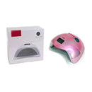 Lampara Para Uñas Metalizada Secador Led/uv 48w Temporizador