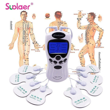 Gimnasia Pasiva 8 Electrodos Tens Masajeador Fisioterapia