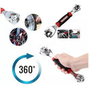 Llave Inglesa Multiusos Wrench 48 En1 Universal Profesional Color Negro