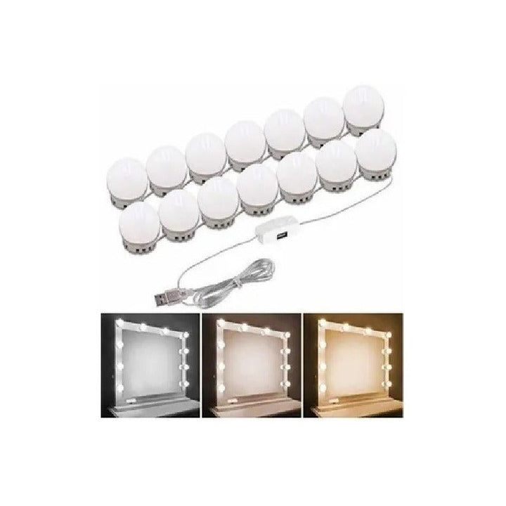 Extensión Luces Para Espejo Tocador Multifuncional