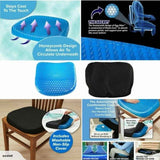 Cojín Almohada Para Silla Asiento En Silicona Con Protector