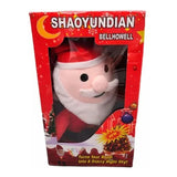 Peluche Muñeco Proyector De Luces Santa Navideño Musical