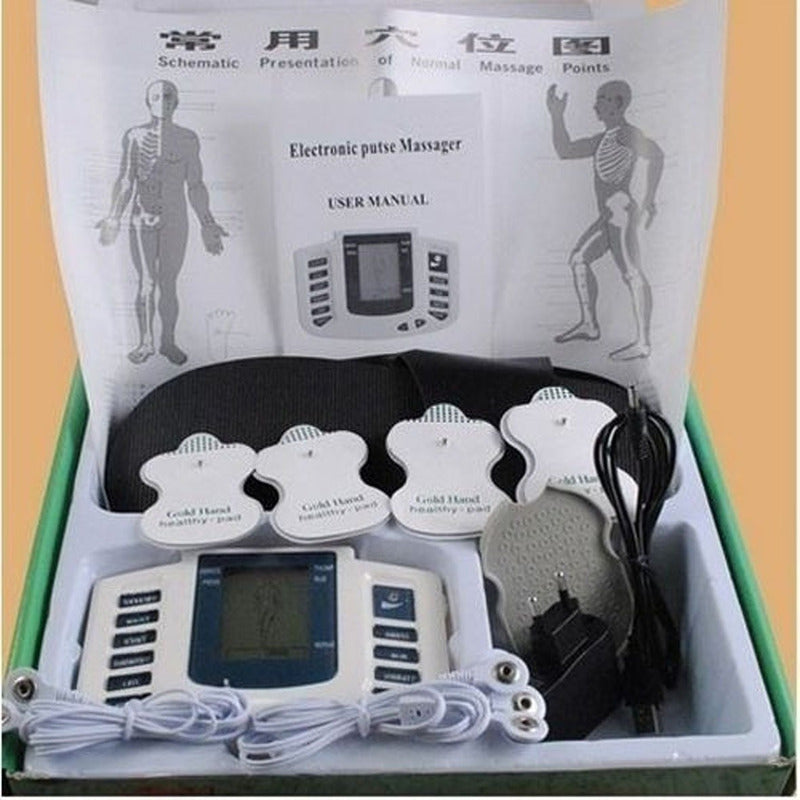 Estimulador Pulso Electrónico Terapia Corporal Graduable