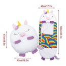Sleeping Para Niños Bolsa Para Dormir Y Almohada Unicornio