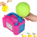 Fucsia 600w Bombas Inflador Globos Electrico Doble Boquilla
