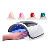 Lampara Uñas Uv Led 96w Profesional Sensor Y Temporizador
