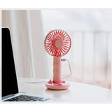 Ventilador De Mano Portátil De Escritorio Con 2 Modos