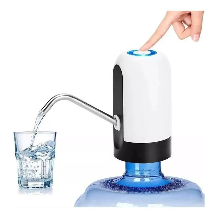 Dispensador De Agua Automático Para Botellon Recargable Color Blanco